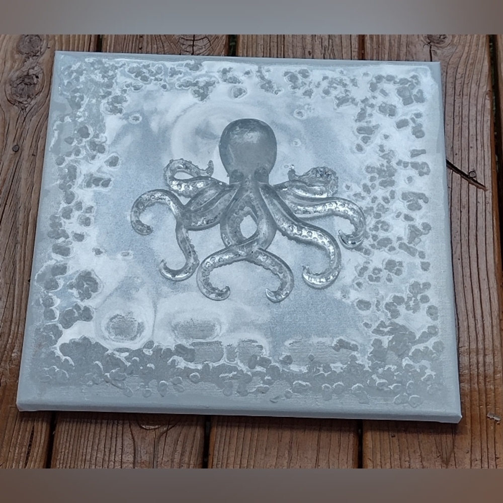 WINTER'S OCTAVIOUS "RETURN OF THE DIAMONDS RESIN, SCULPTURE & GLASS ORIGINAL ART